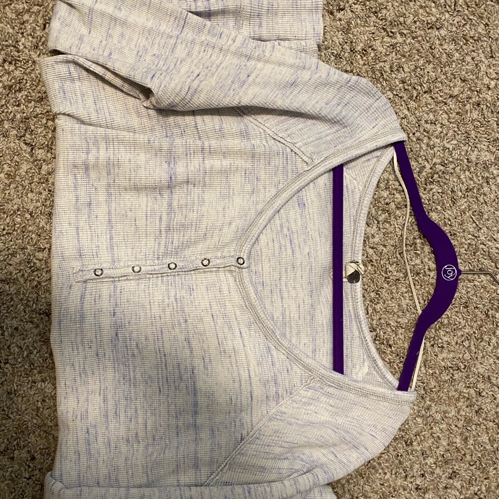 Free people bottoms with peplum (long sleeved)